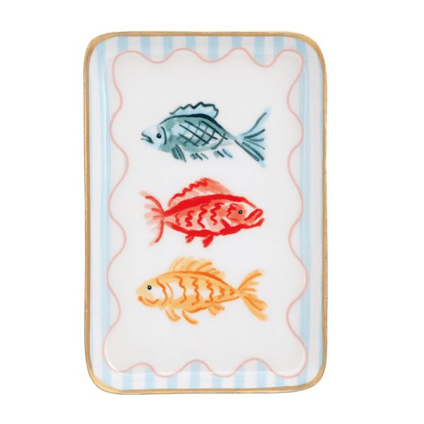 FISH SEA ENAMEL TRAY