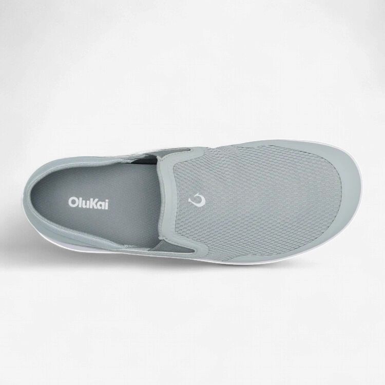 OLUKAI MOKU SLIP-ON CLOUD GREY / ASH