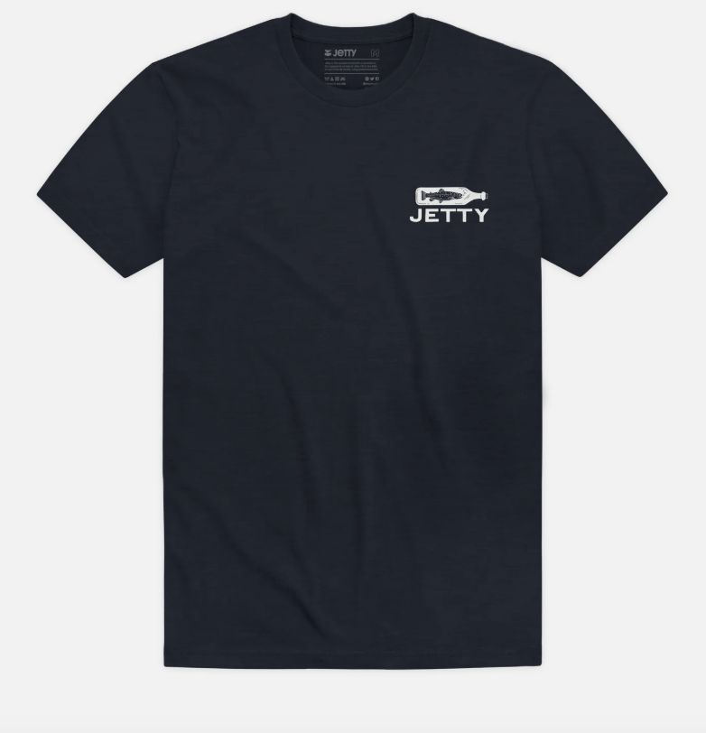 JETTY LIFE BOTTLE SERVICE TEE - NAVY