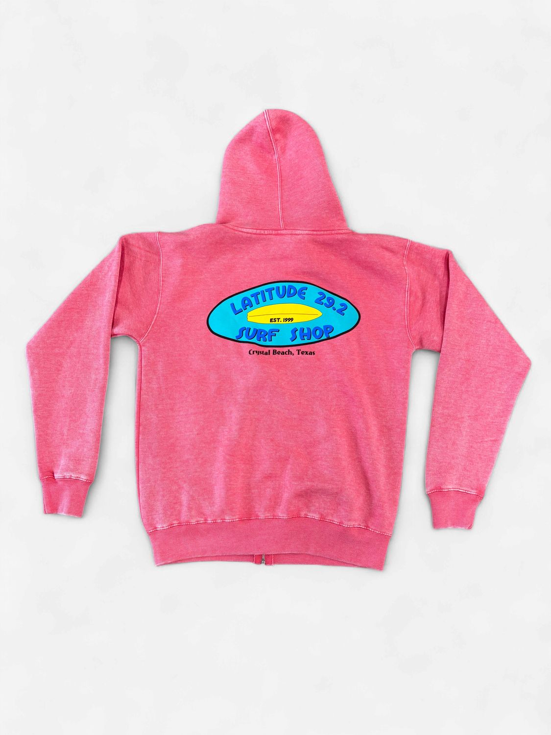 OG LOGO ZIP HOODIE - WATERMELON