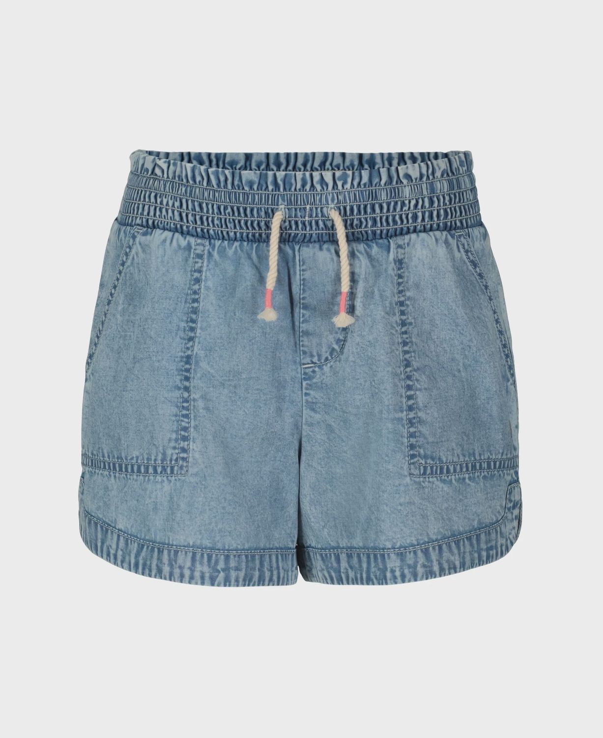 ROXY LITTLE GIRL'S SOLEIL SHORT - BLUE WASH