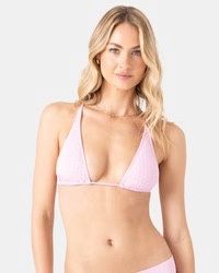 ROXY HALEIWA BUILT UP TRIANGLE-LILAC SACHET