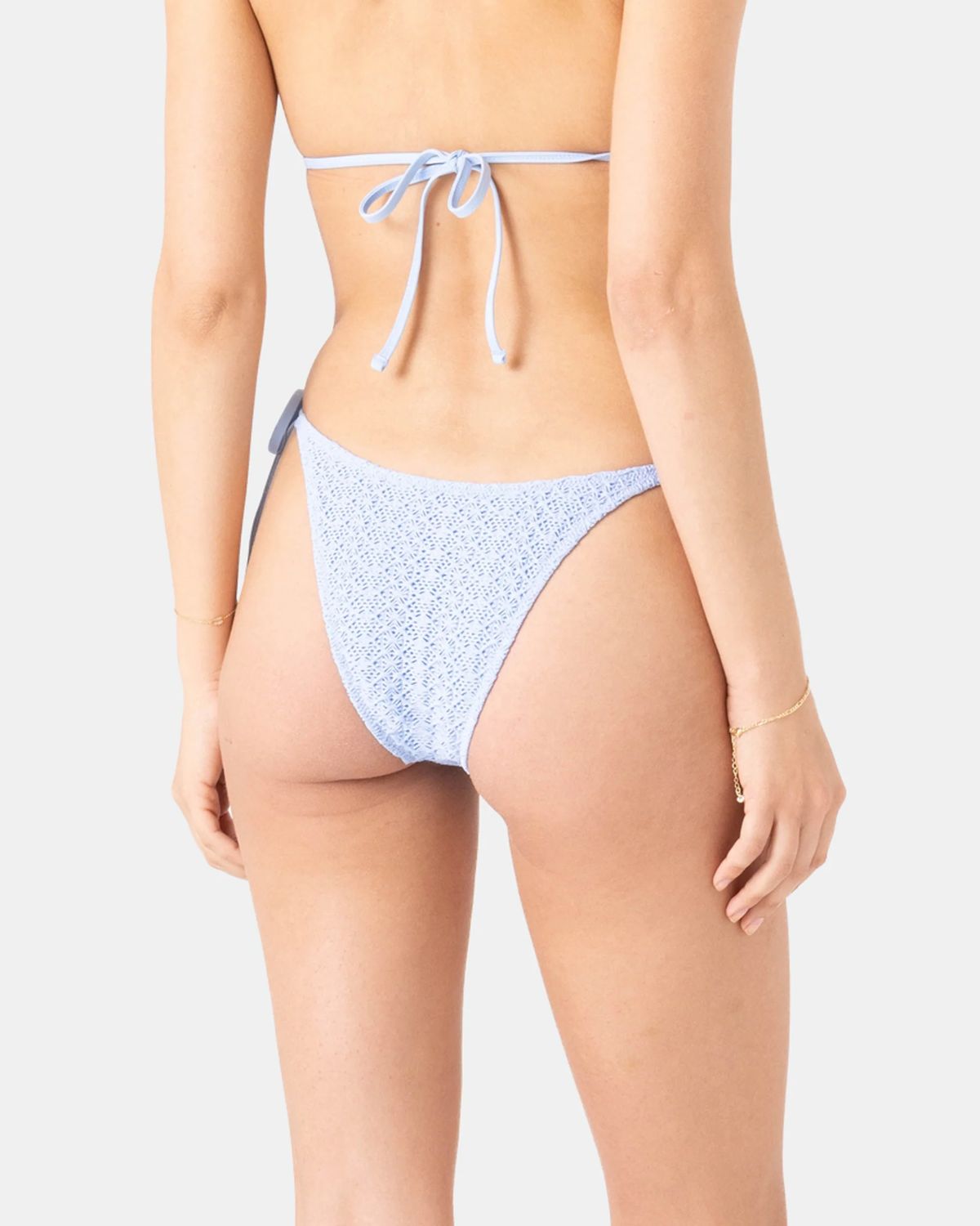 ROXY CROCHET TIE SIDE CHEEKY-OPEN AIR