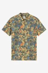 O’NEIL OG PRINT STANDARD WVN SHIRT DARK SHADOW