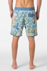 O’NEILL OG PRINT SCALLOP BOARDSHORT BLUE FUSION