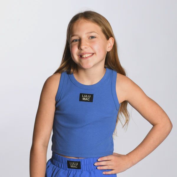 LULU MAC KIDS SOLID TANK-ROYAL