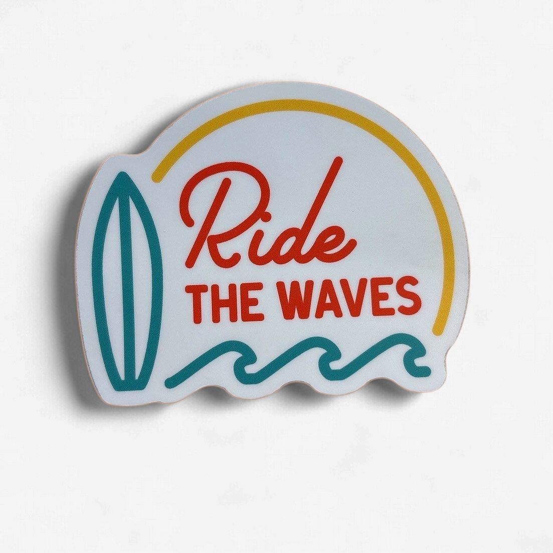 RIDE THE WAVES | STICKER