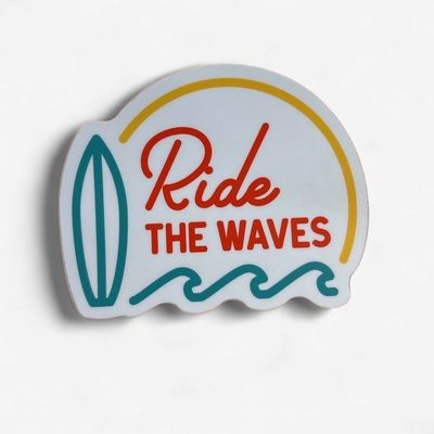 RIDE THE WAVES | STICKER