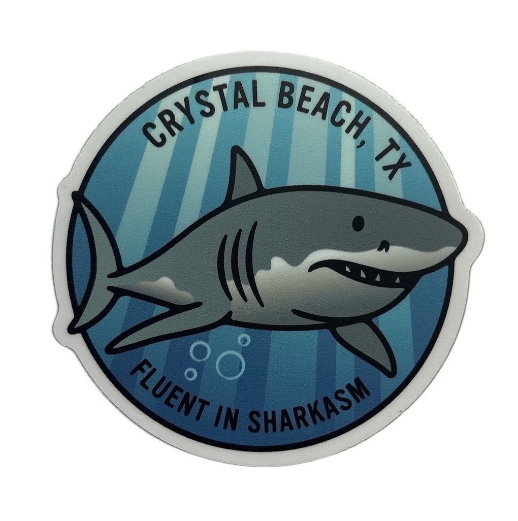 FLUENT IN SHARKASM | STICKER