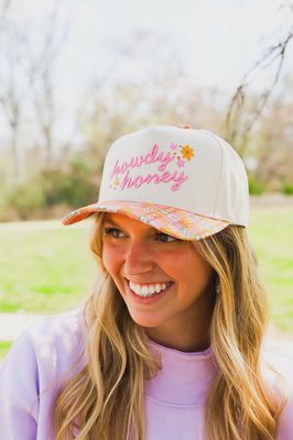 HOWDY HONEY CANVAS CAP