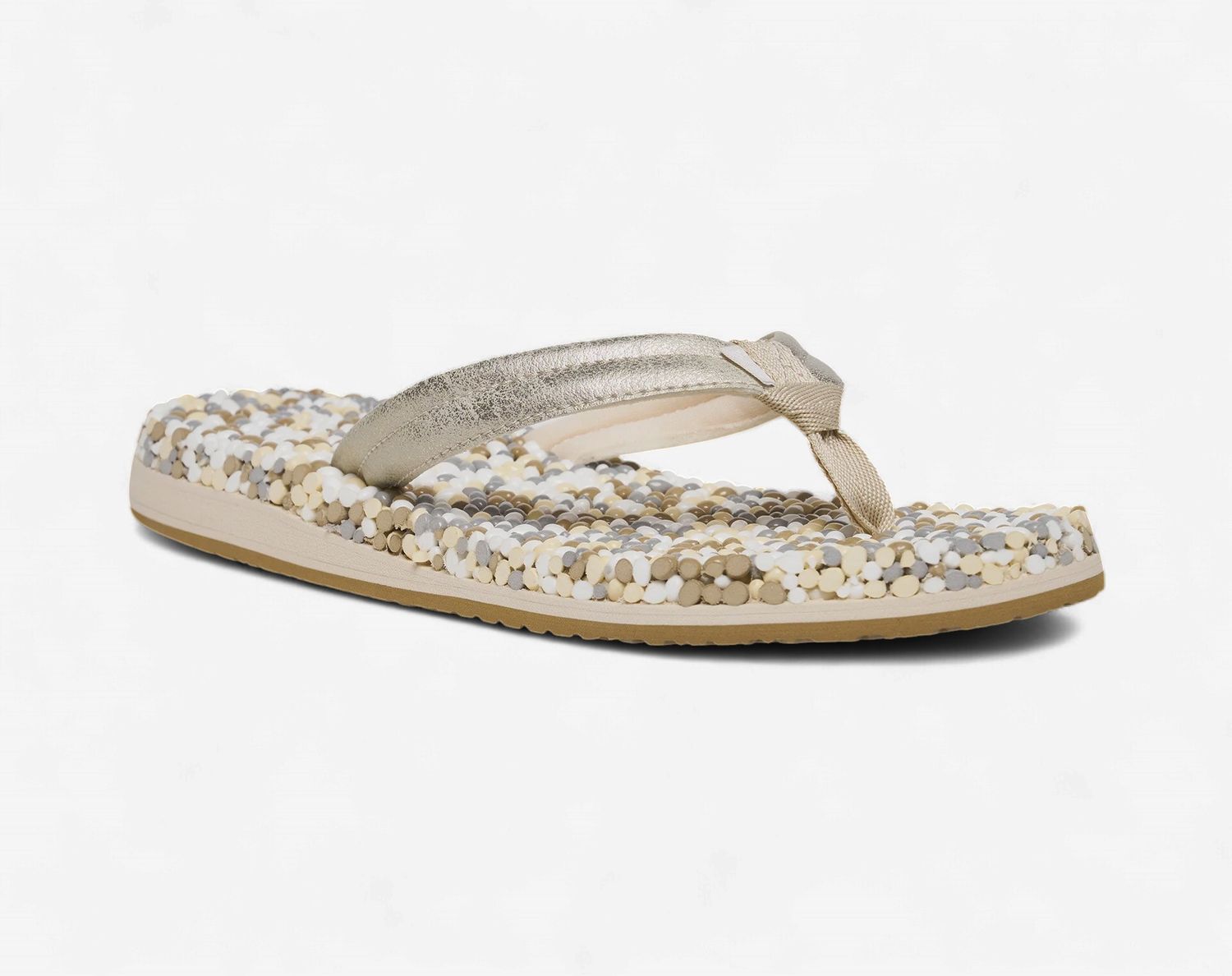 SANUK BUBBLE SANDAL SILVER WOMEN'S
