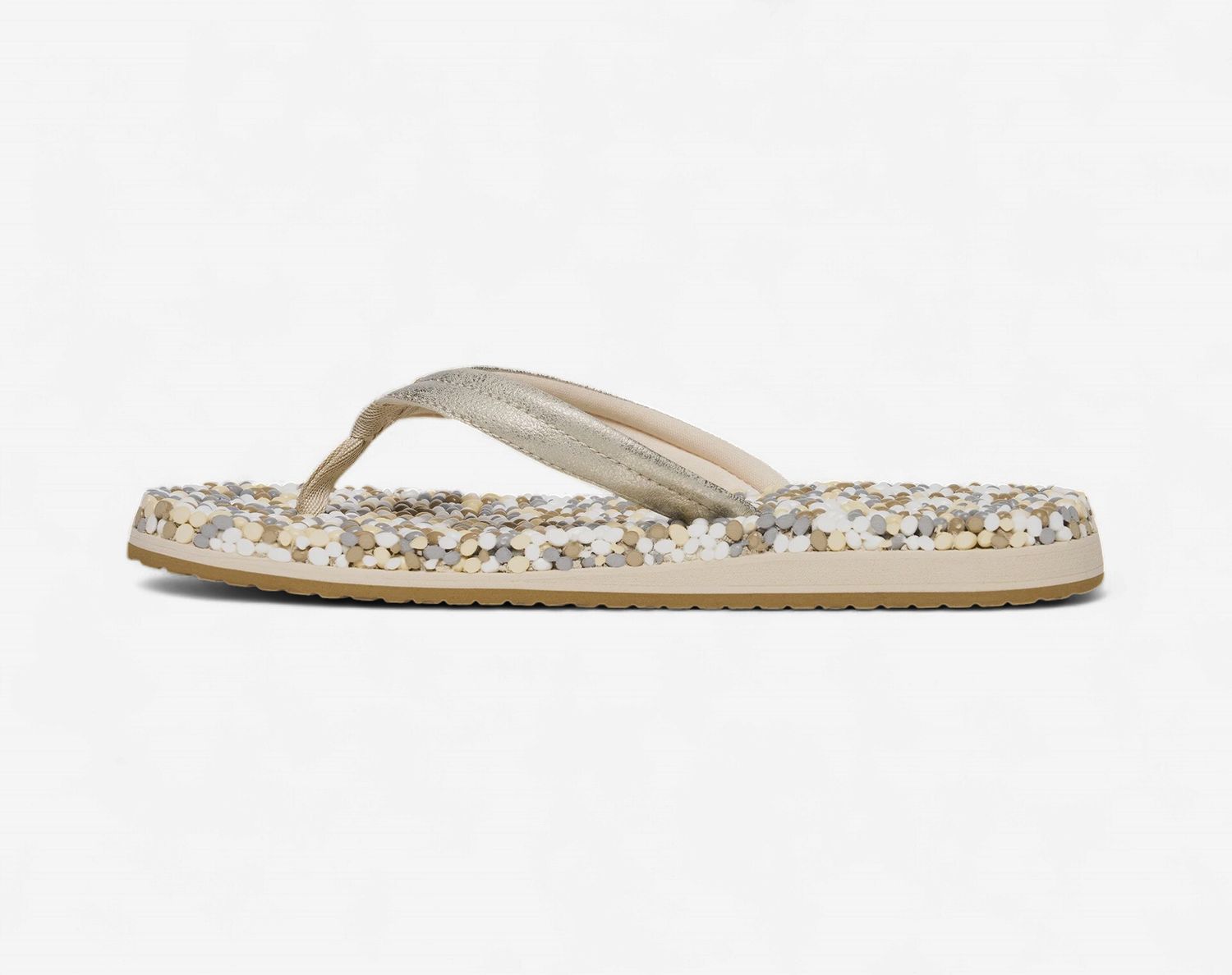 SANUK BUBBLE SANDAL SILVER WOMEN'S