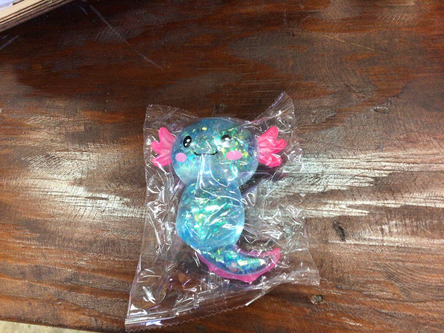 GLITTER STRECTCHING AXOLOTLS
