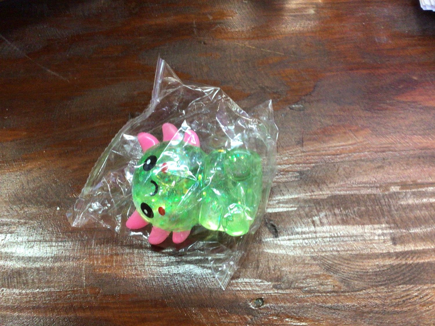 SQUISHY  MALT SUGAR FILLED AXOLOTL