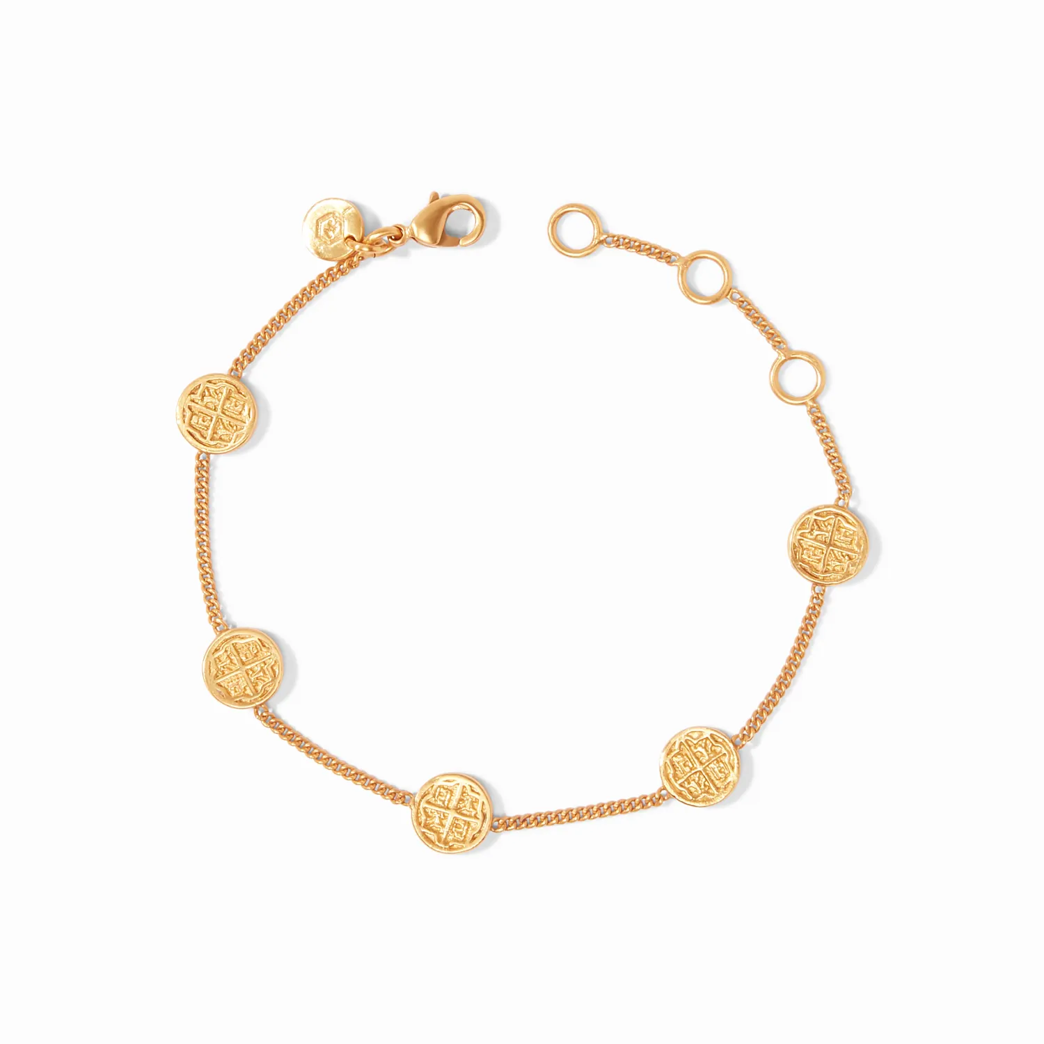 JULIE VOS VALENCIA DELICATE BRACELET-OS - GOLD