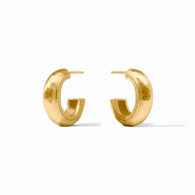 JULIE VOS CANNES HOOP-M - GOLD