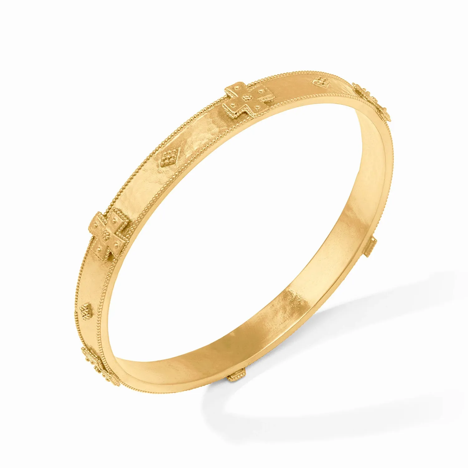 JULIE VOS CANTERBURY BANGLE-M - GOLD