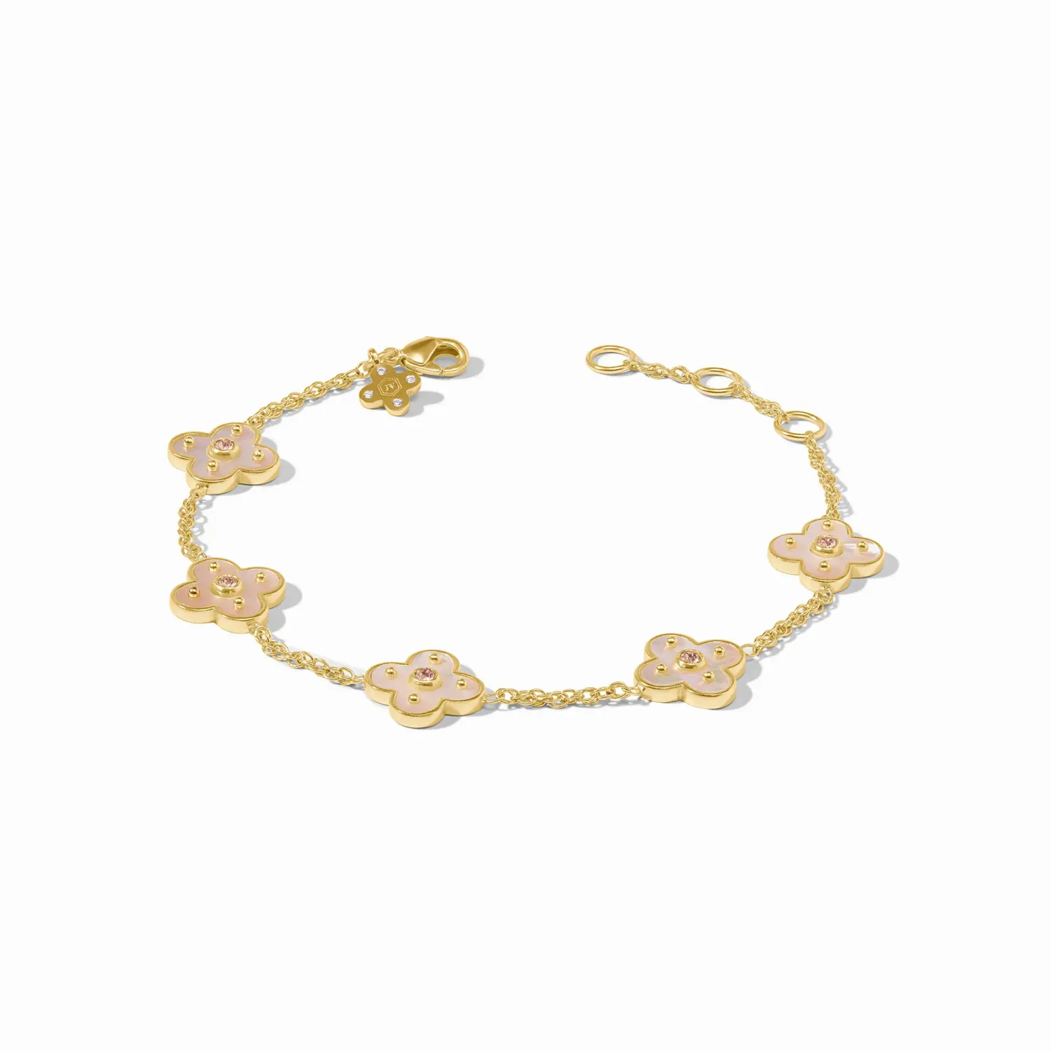 JULIE VOS COLETTE DELICATE BRACELET-CHAMPAGNE-OS  - GOLD