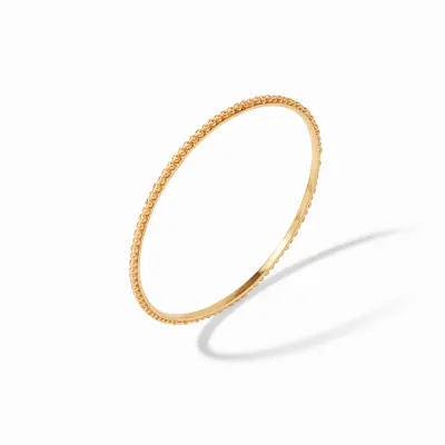 COLETTE BEAD BANGLE - M - GOLD
