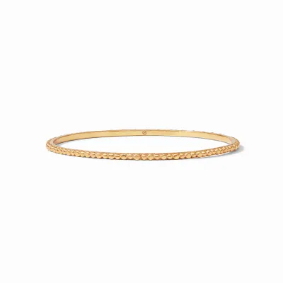 COLETTE BEAD BANGLE - M - GOLD