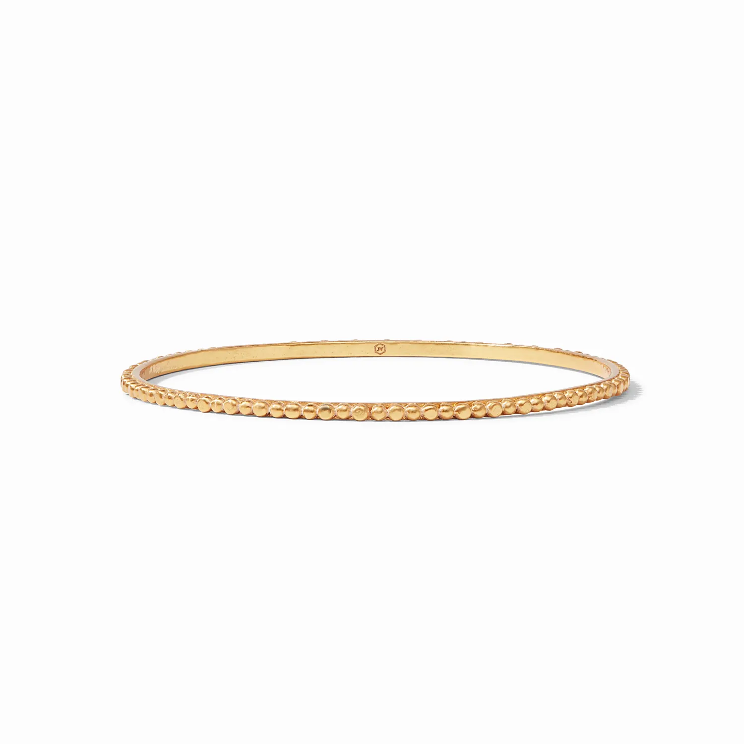 JULIE VOS COLETTE BEAD BANGLE - M - GOLD
