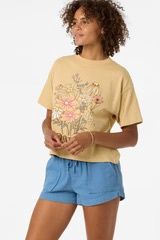 O’NEILL BOUQUET EASY TEE-WARM SAND