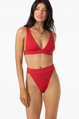 O’NEILL SHOREBREAK RIB CANCUN TOP-LIFEGUARD RED