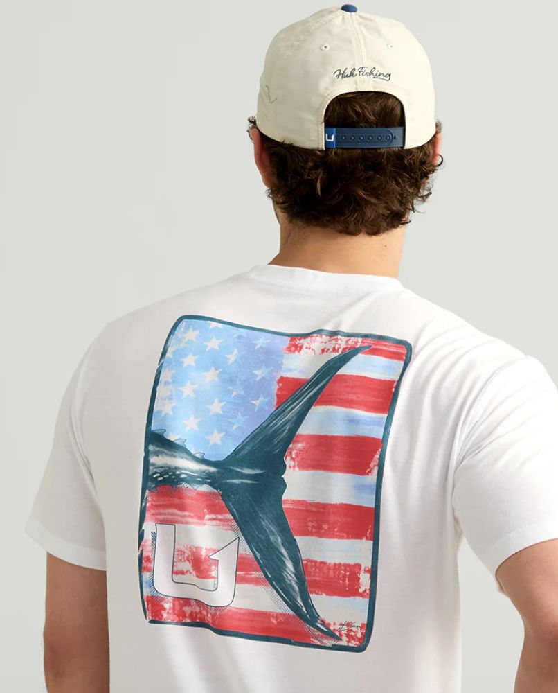 HUK KC AMERICANA SS TEE