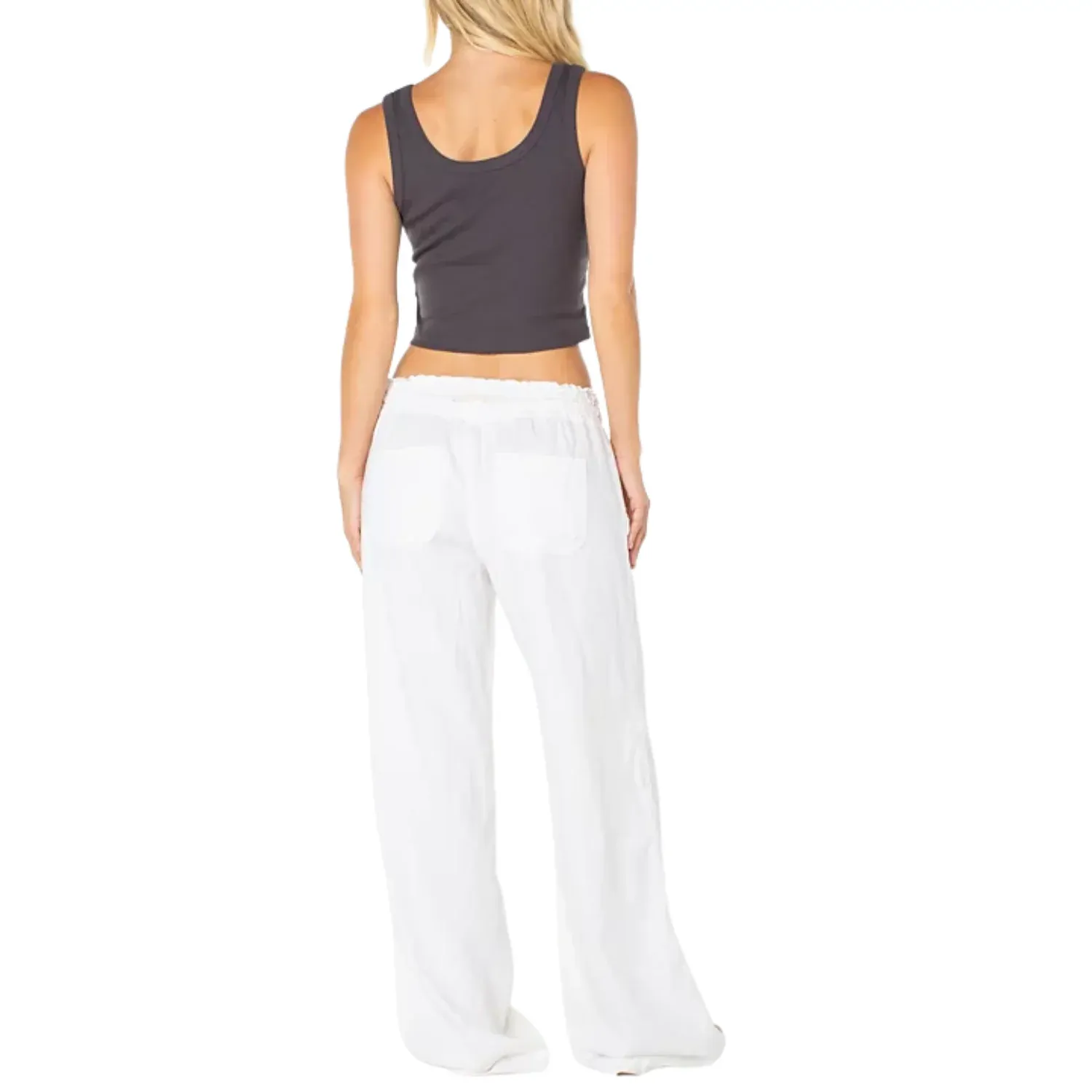 ROXY OCEAN SIDE WIDE LEG PANT