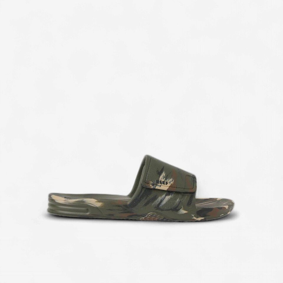 REEF FANNING SLIDE H20-CAMO MARBLE