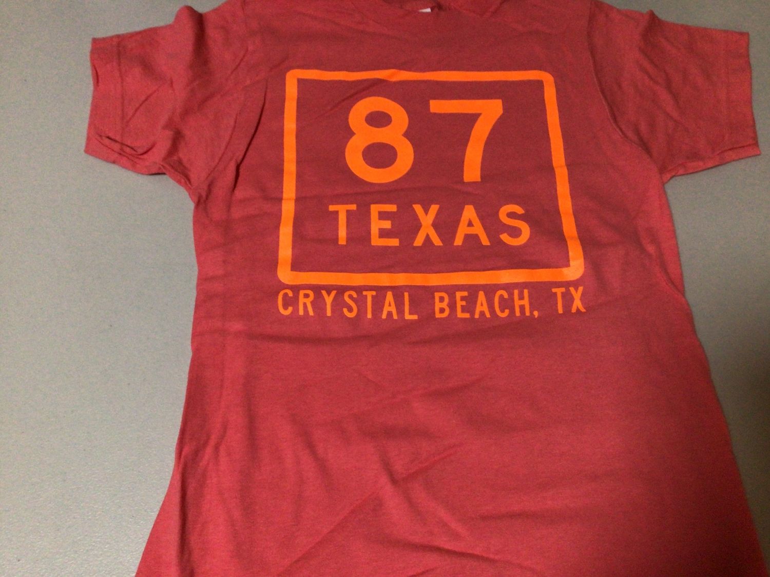 TEXAS 87 CRYSTAL BEACH TEE