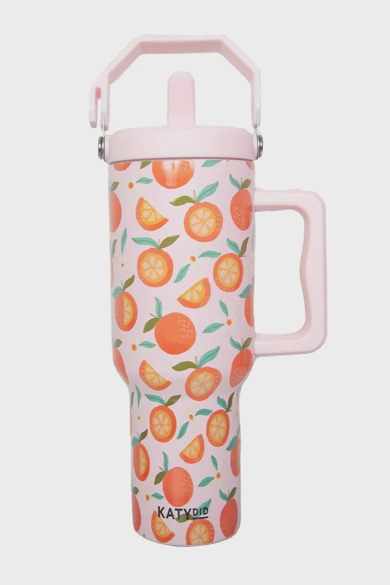 KATYDID SWEET ORANGE TUMBLER CUP