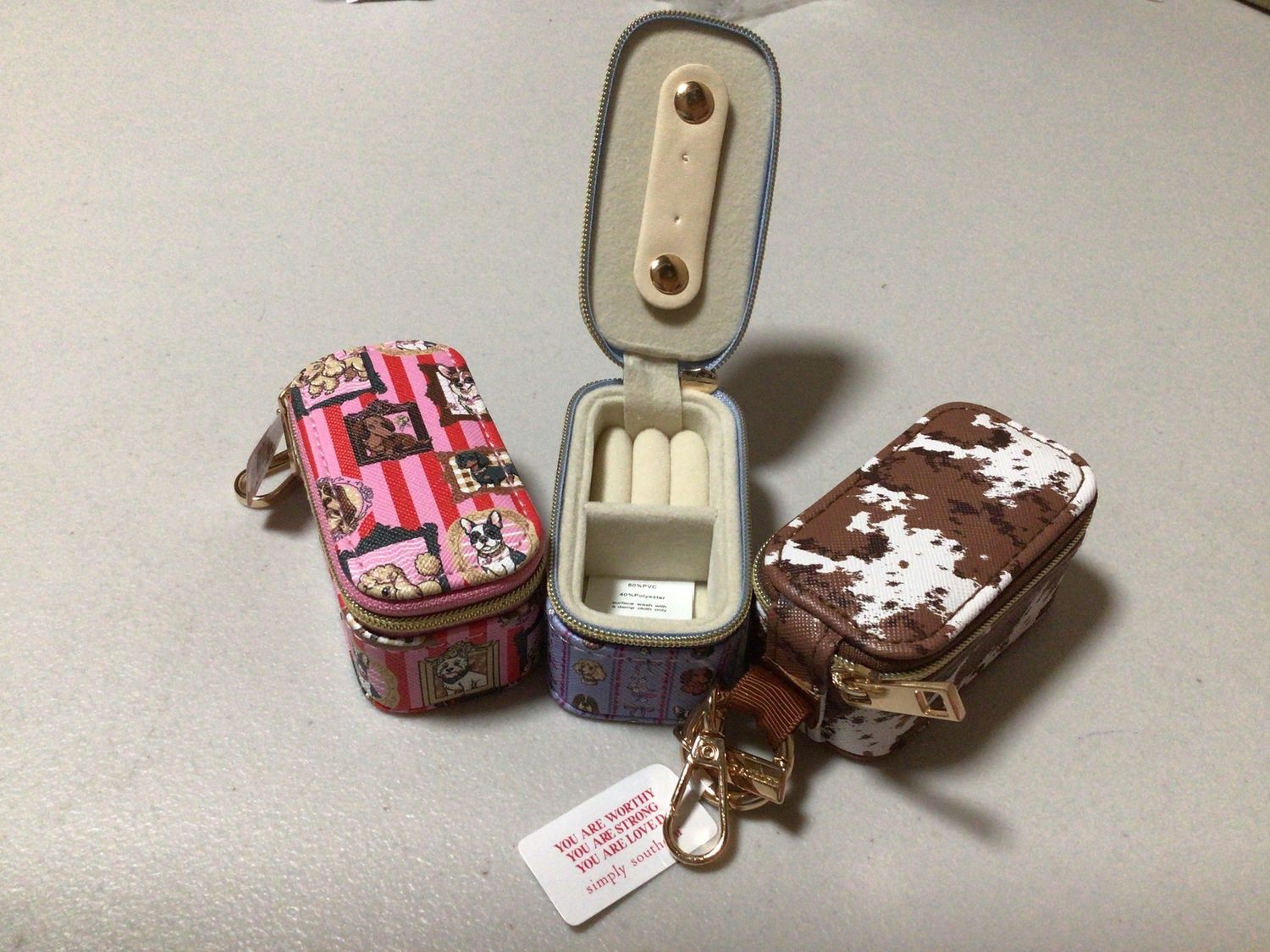 SIMPLY SOUTHERN PORTABLE JEWELRY CASE