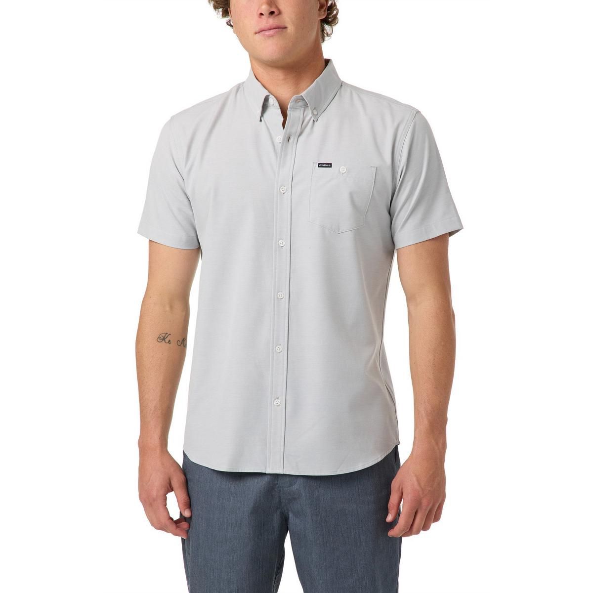 O’NEILL LIGHT CHECK STANDARD SS SHIRT-HIGH RISE
