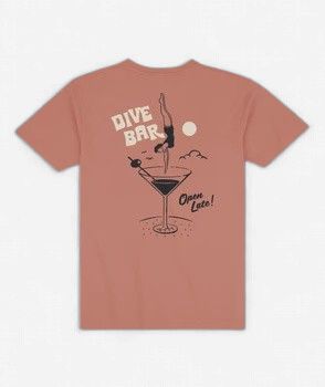 JETTY DIVE BAR TEE-MAUVE