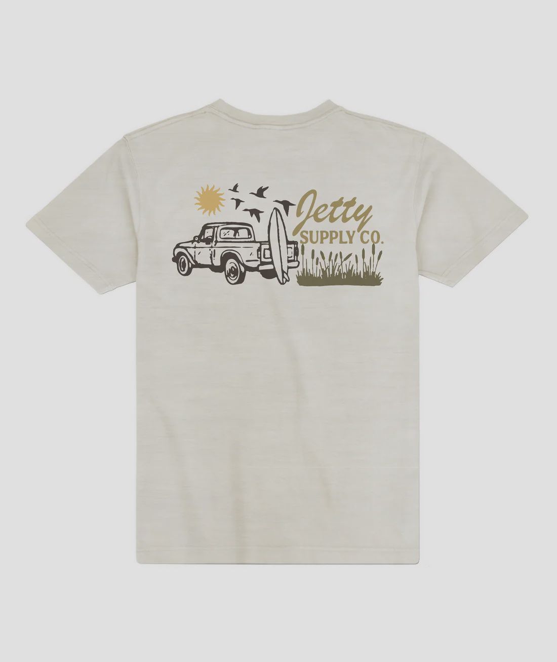 JETTY PICKUP TEE OAT
