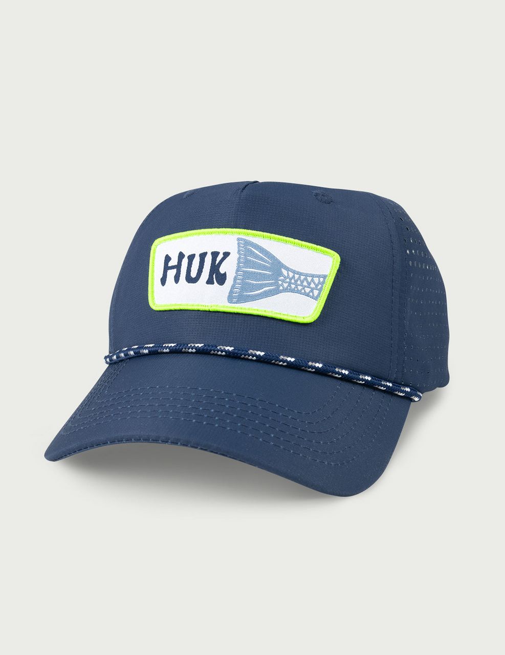 HUK PATCH PERFORMANCE ROPE HAT-SEA STORM