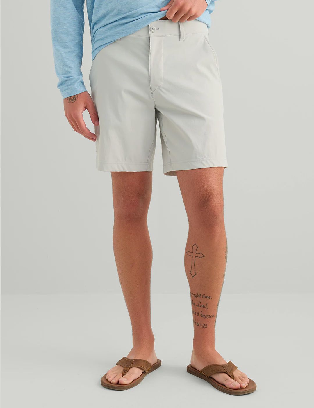 HUK DRIFT SHORT-SEAGULL