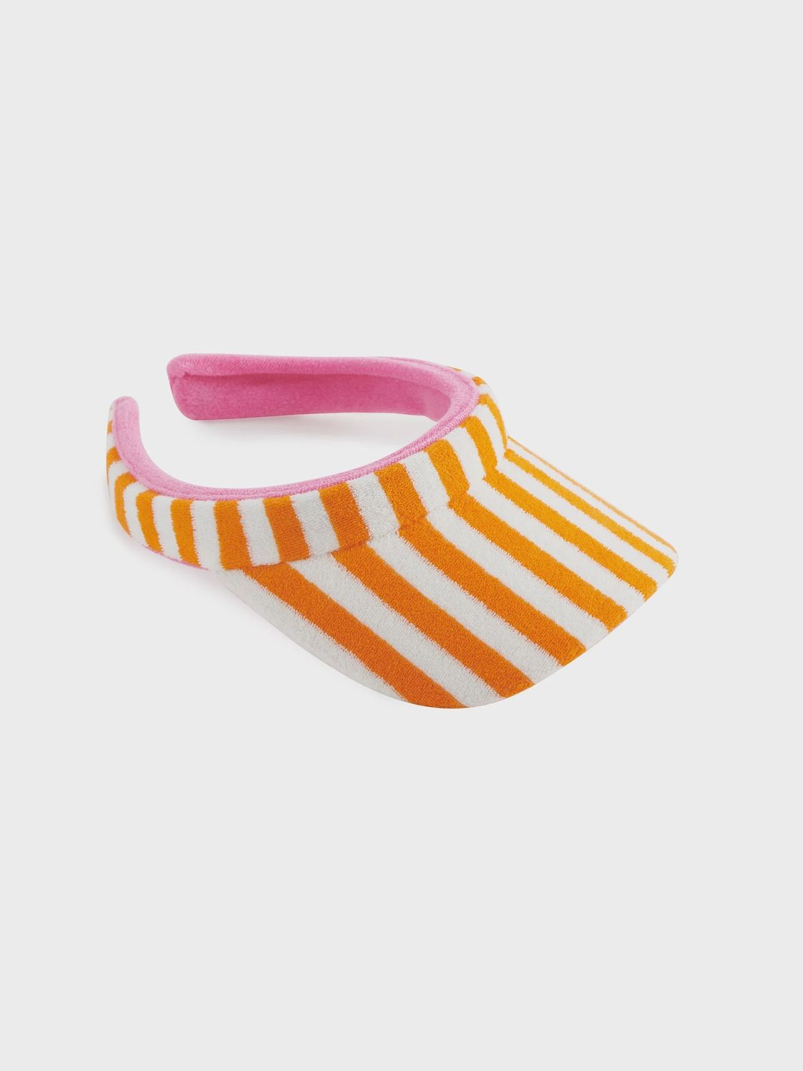 CABANA STRIPE VISOR-ORANGE