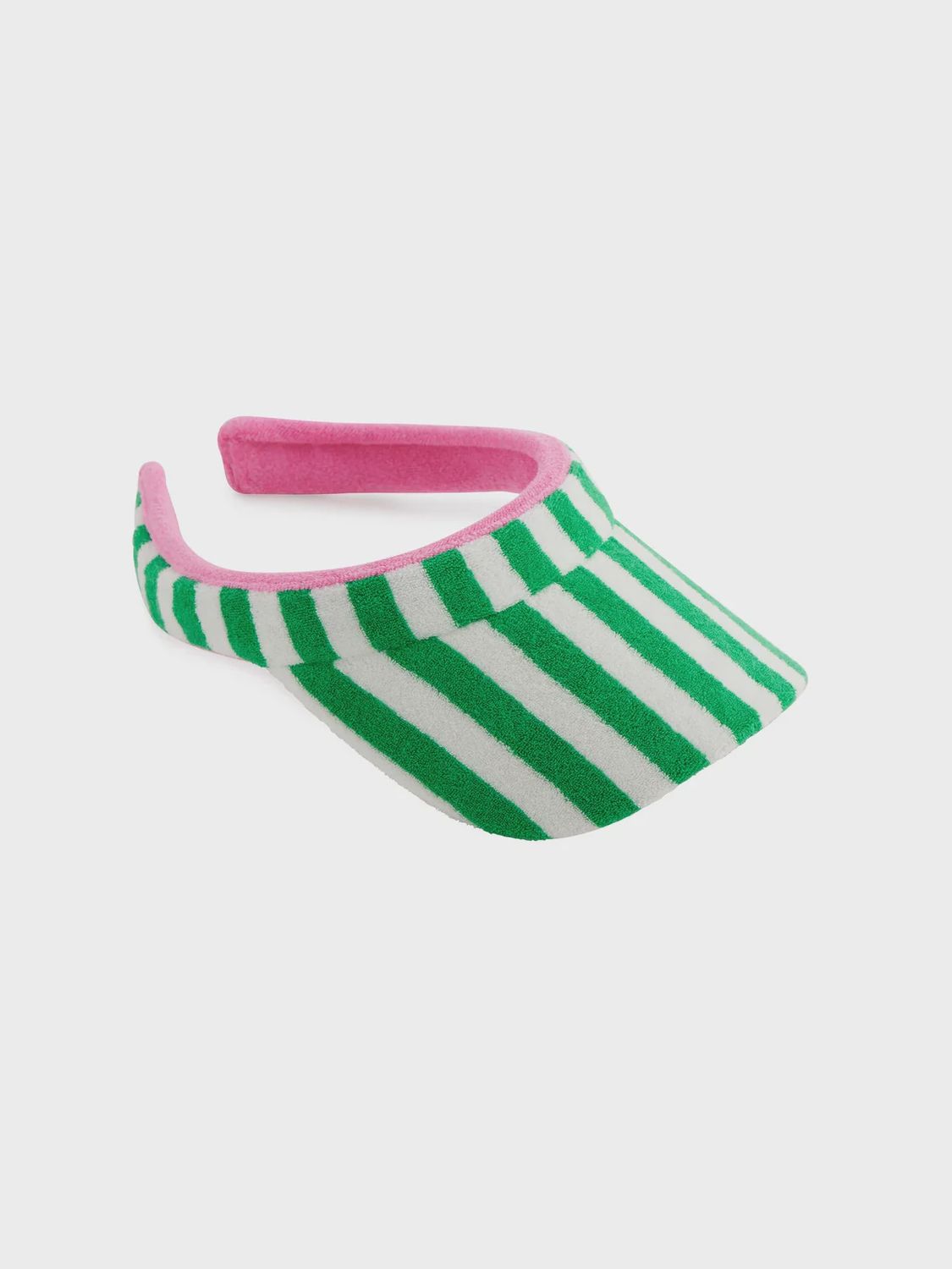 CABANA STRIPE VISOR-GREEN