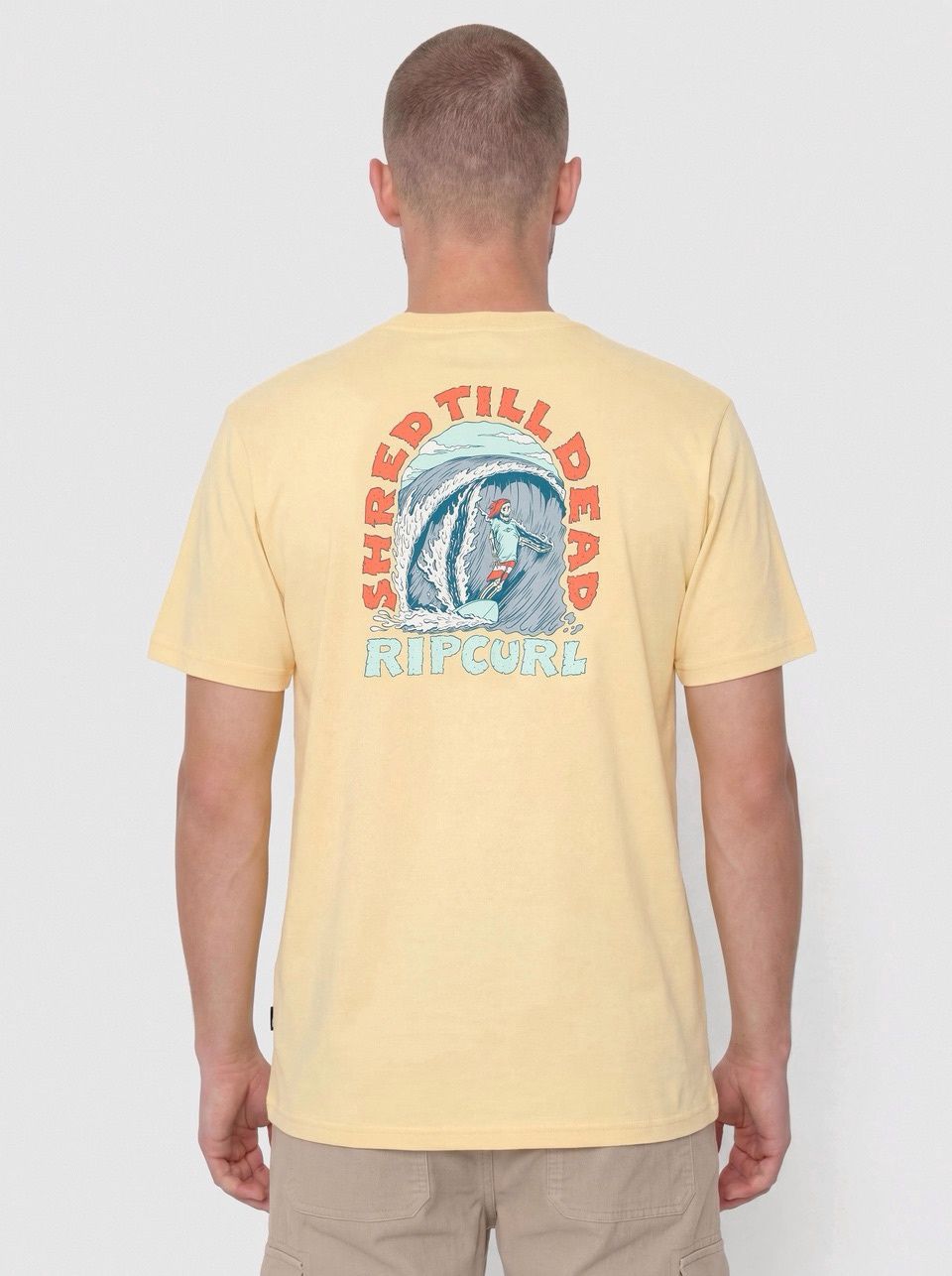 RIP CURL SHRED TIL TEE-SUNLIGHT