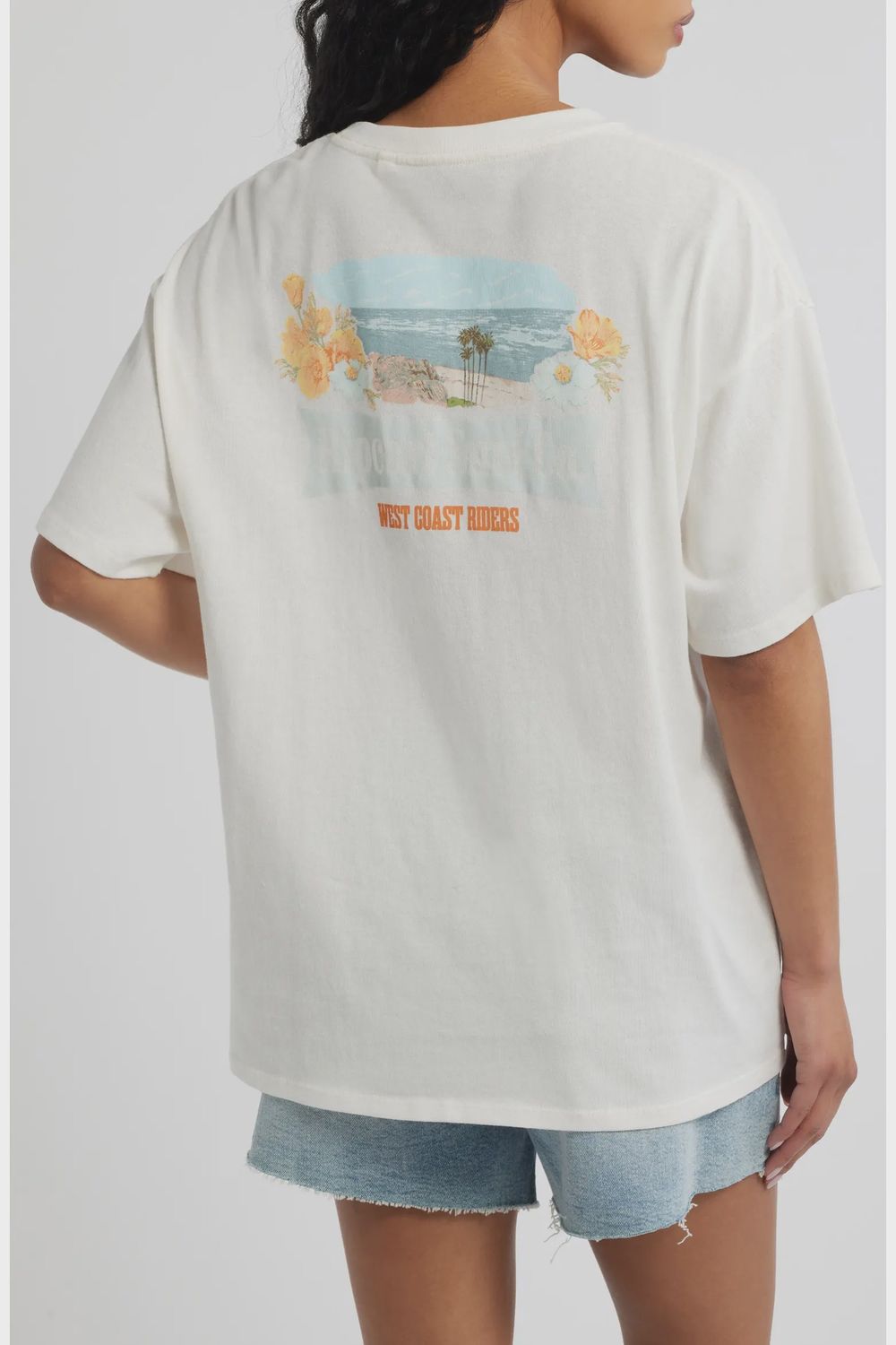 RIP CURL WEST COAST HERITAGE TEE- BONE