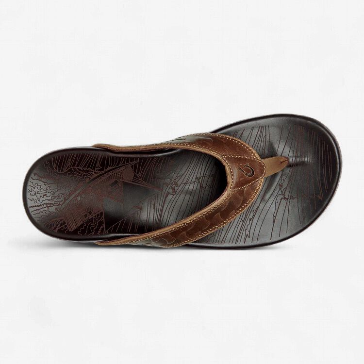 OLUKAI HIKIANLIA M DK JAVA/TAN
