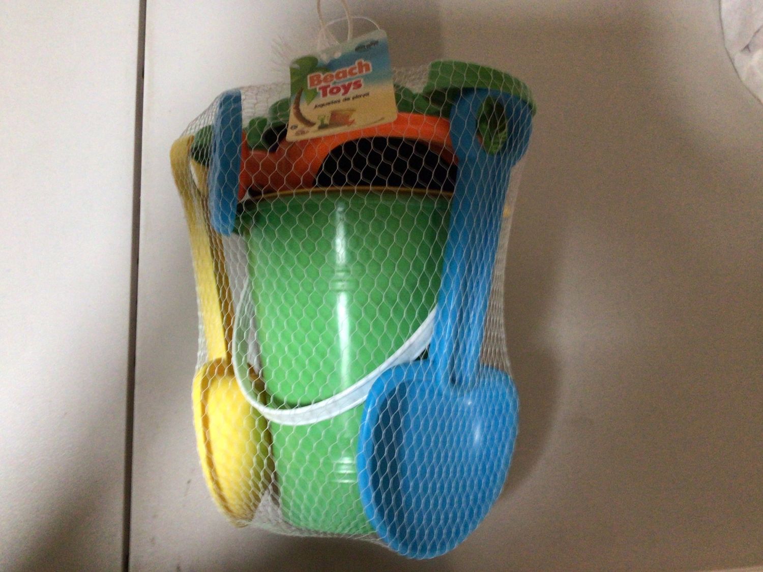 6 PC CRAB AND TURTLE BUCKET SET