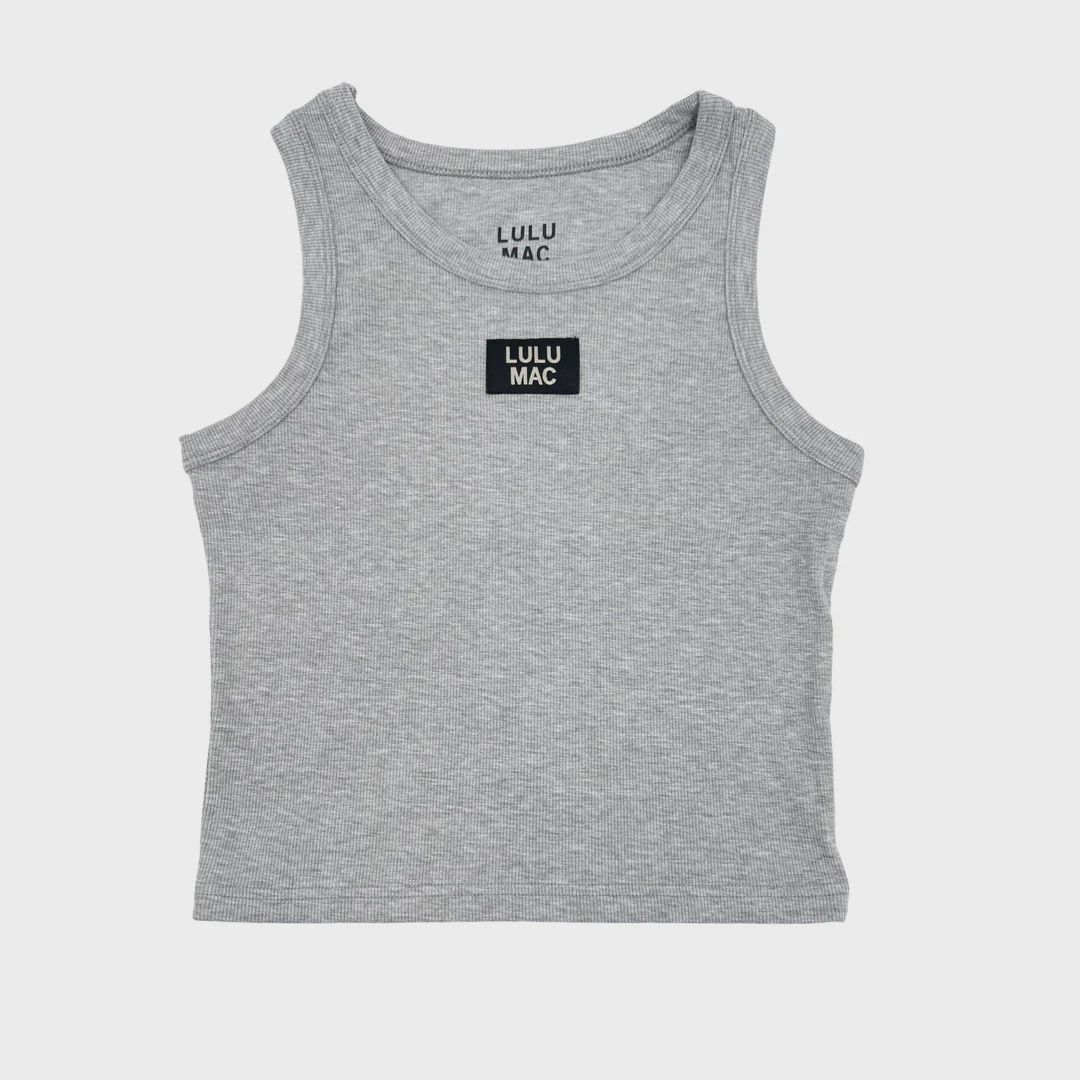 LULU MAC OG TANK-SPORT GREY