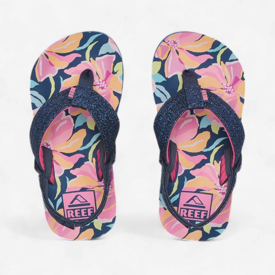 REEF LITTLE AHI-NAVY FLORAL