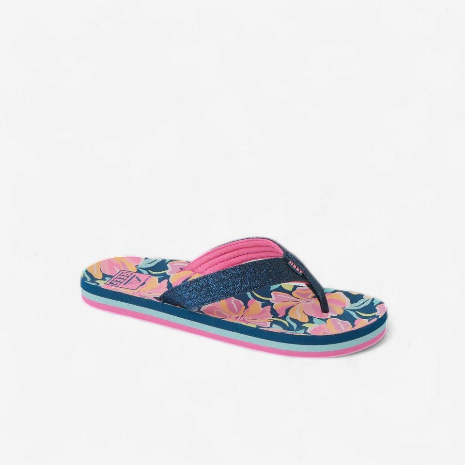 REEF KIDS AHI- NAVY FLORAL