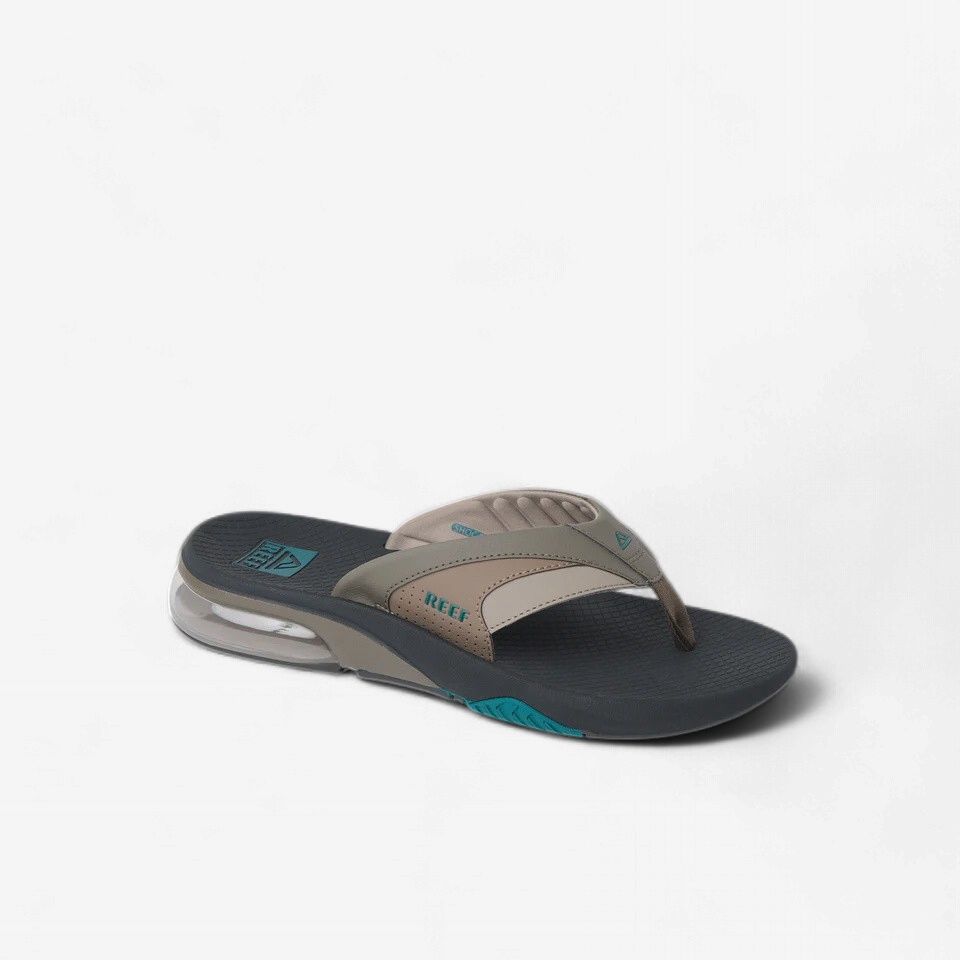 REEF FANNING + TAN/GREY/SPRUCE