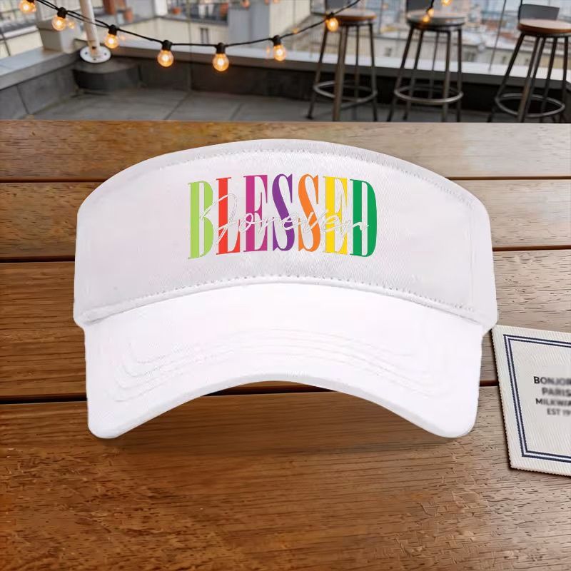 BLESSED FOREVER VISOR-WHITE