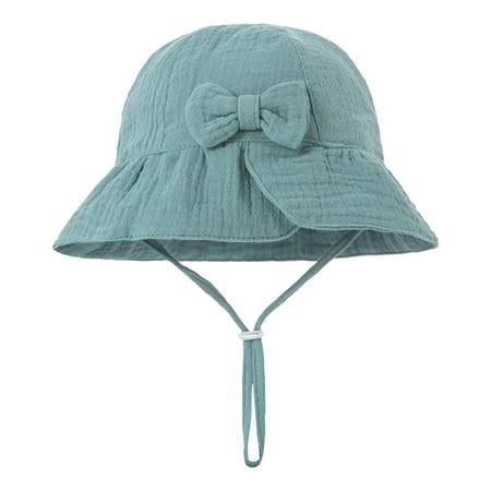 BABY SUN HAT-BLUE